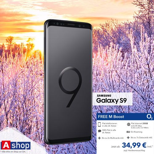 AShop Löhne | Angebot Samsung Galaxy S9